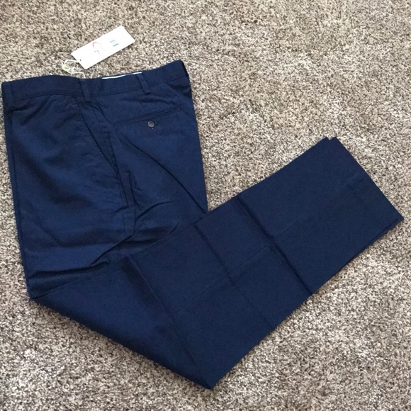 NWT Polo Ralph Lauren Navy blue men’s dress pants - Picture 1 of 5